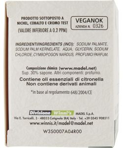 Winni's Sapone Marsiglia Bianco per Bucato 250g Ipoallergenico