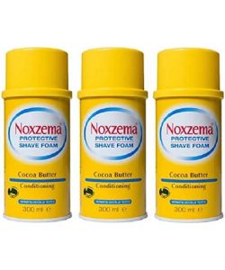 NOXZEMA Schiuma da Barba Idratante 300ml - Formula Burro di Cacao
