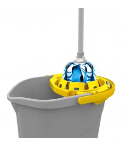 Apex Mocio Completo con Secchio 12L e Strizzatore - Manico 120 cm