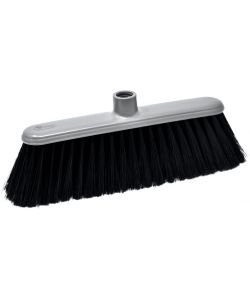 Apex Scopa Interni Basic Grigio 33 x 11 cm Setole Morbide Plastiche