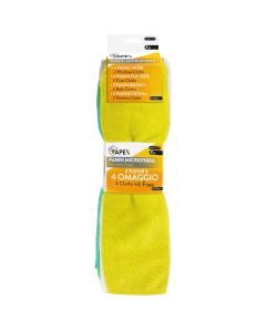 Apex Set 8 Panni in Microfibra 30x35 cm - Pulizia Casa