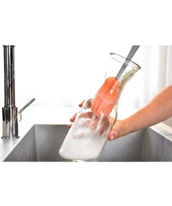 Apex Spazzola Lavabicchieri con Spugna Morbida Antigraffio 31 cm