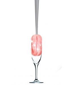 Apex Spazzola Lavabicchieri con Spugna Morbida Antigraffio 31 cm