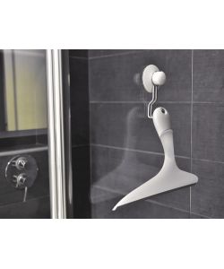 Apex Spatola Tergivetro Ergonomica 25 cm Bianco Grigio per Doccia e Vetri
