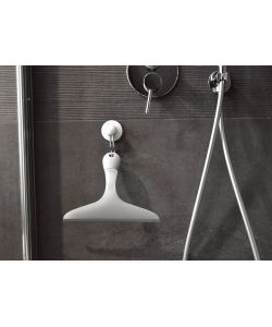 Apex Spatola Tergivetro Ergonomica 25 cm Bianco Grigio per Doccia e Vetri