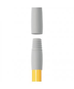 Apex Piumino Spolverare Triangolare Grigio in Polipropilene 32 cm