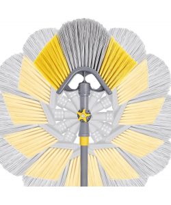 Apex Scovolo Multiuso Snodato per Pulizia Soffitti e Pareti Grigio/Giallo