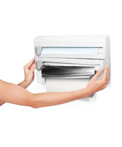 Portarotolo A Parete Roll'N Roll 39X25 Metaltex