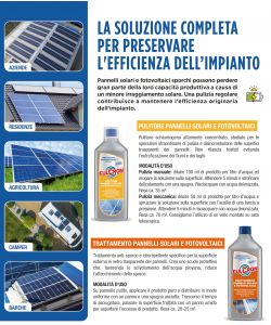 Fulcron Pulitore Pannelli Solari e Fotovoltaici 1L Concentrato Neutro