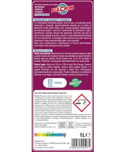 Detergente pavimenti sbiancante e risanante 1 l Flucron