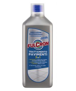 Fulcron Trattamento Pavimenti 3 in 1- Lucida, Deterge, Protegge - 1L