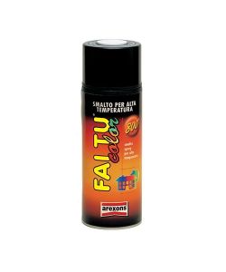 Smalto acrilico Alta temperatura Nero 400 ml