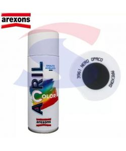 Smalto Acrilcolor Nero Opaco 400 ml