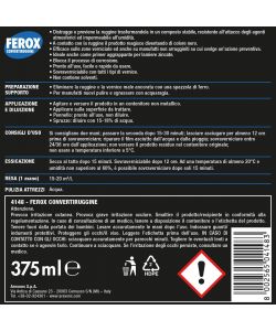 Arexons Convertiruggine Ferox 375 ml - Protezione Ferro senza Solventi
