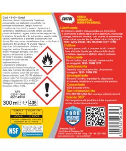 Svitol Lubrificante Multifunzione con Valvola Erogatrice - 300ml