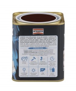 Arexons Vernice Antiruggine - Marrone Brillante - 750 ml