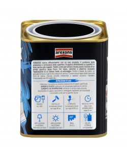 Arexons Vernice Antiruggine - Nero Satinato - 750 ml