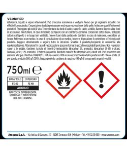 Arexons Vernice Antiruggine - Nero Satinato - 750 ml
