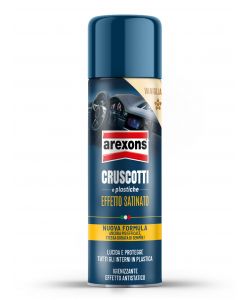 Arexons Cruscotti Satinati 400ml Vaniglia - Rinnova e Protegge Plastica