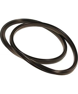 Aeternum Guarnizione per Pentole a Pressione - Nero - 22 cm