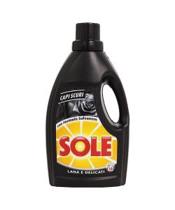 Sole Detersivo Liquido Capi Scuri 1L - Formula Salvanero - 16 Lavaggi