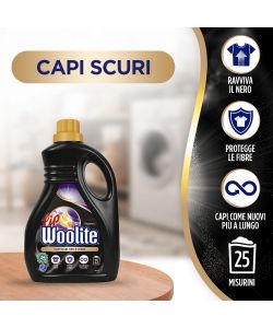 Lip Woolite Detersivo Lavatrice Capi Scuri 1,5L Mix Noir 25 Lavaggi