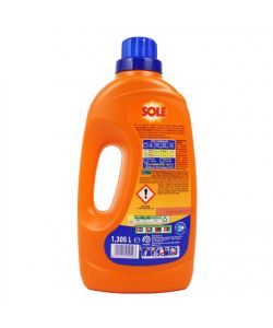 Sole Detersivo Lavatrice Liquido Bianco Splendente 1.305L 29 Lavaggi