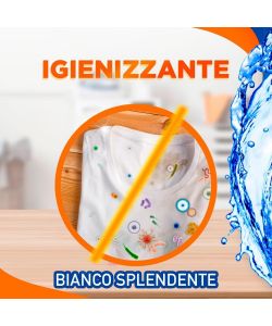 Sole Detersivo Lavatrice Liquido Bianco Splendente 1.305L 29 Lavaggi