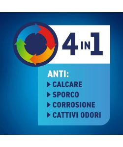 Calgon Power Tabs Anticalcare Lavatrice 4 in 1 - Confezione da 15