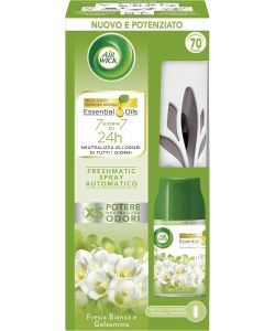 Airwick Profumatore Ambiente Fresia Bianca Gelsomino 250ml Spray