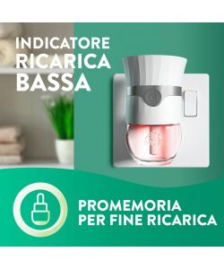 Airwick Diffusore Elettrico Oli Essenziali Peonia Bianca e Gelsomino