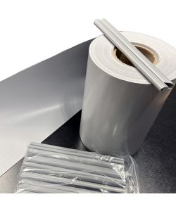 TENAX Striscia Frangivista Twist Grigio PVC 0,19x35 m per Giardino