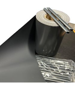 TENAX Striscia Frangivista in PVC Antracite 0,19x35 m con Clip Fissaggio