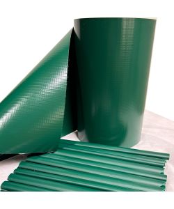 TENAX Striscia Frangivista Verde 0,19x35m PVC con 25 Clip per Privacy