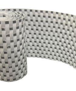 TENAX Striscia Frangivista 19x205 cm Grigio Chiaro/Antracite HDPE