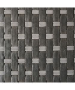 Tenax Striscia Frangivista 19x205 cm Antracite/Grigio Chiaro HDPE