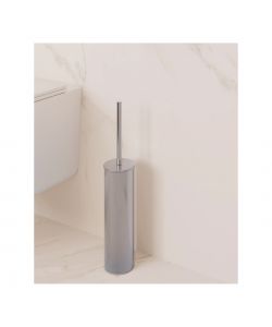 Metaform Portascopino da Terra Hotel Maison in Inox - 7,6x39,5 cm