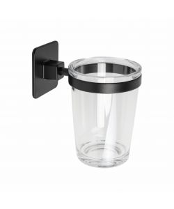 Wind Porta Spazzolini Nero