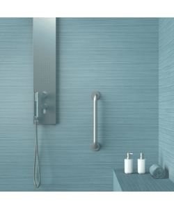 Metaform Maniglione Safe Medium Inox Spazzolato 30 cm - Supporto Bagno