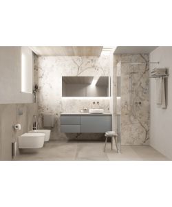 Metaform Portasciugamani da Parete Class 55 cm Cromo Lucido 5 Barre