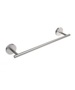 Metaform Portasciugamani da Parete 30 cm Satinato in Acciaio Inox