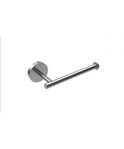 Metaform Porta Rotolo Aperto Inox Satinato per Bagno 15,7x5x7,5 cm