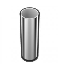 Metaform Portascopino da Terra Class Satinato Acciaio Grigio 44,3 cm