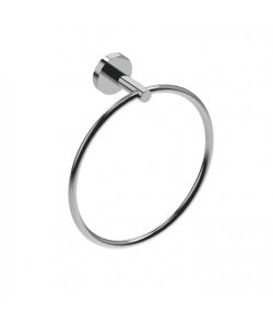 Metaform Porta Asciugamani Anello CLASS Cromo Lucido 23 cm Inox