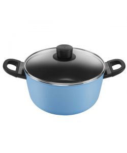 Casseruola 2 Manici Cm 24 Caprera Blu Ballarini