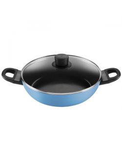 Tegame 2 Manici Cm 28 Caprera Blu Ballarini