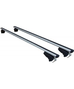 Barre Portatutto Auto 135 cm - in Alluminio con Serratura Antifurto