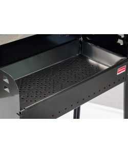 Ferraboli - Barbecue a carbonella nero, griglia 75x37 cm