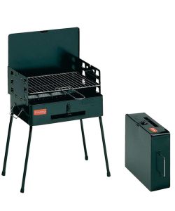 Ferraboli - Barbecue Portatile a Carbonella - Nero - 52x30x45 cm