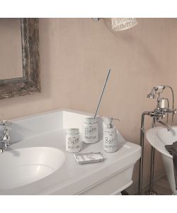 Gedy Dosasapone in Ceramica - Bianco - Catherine